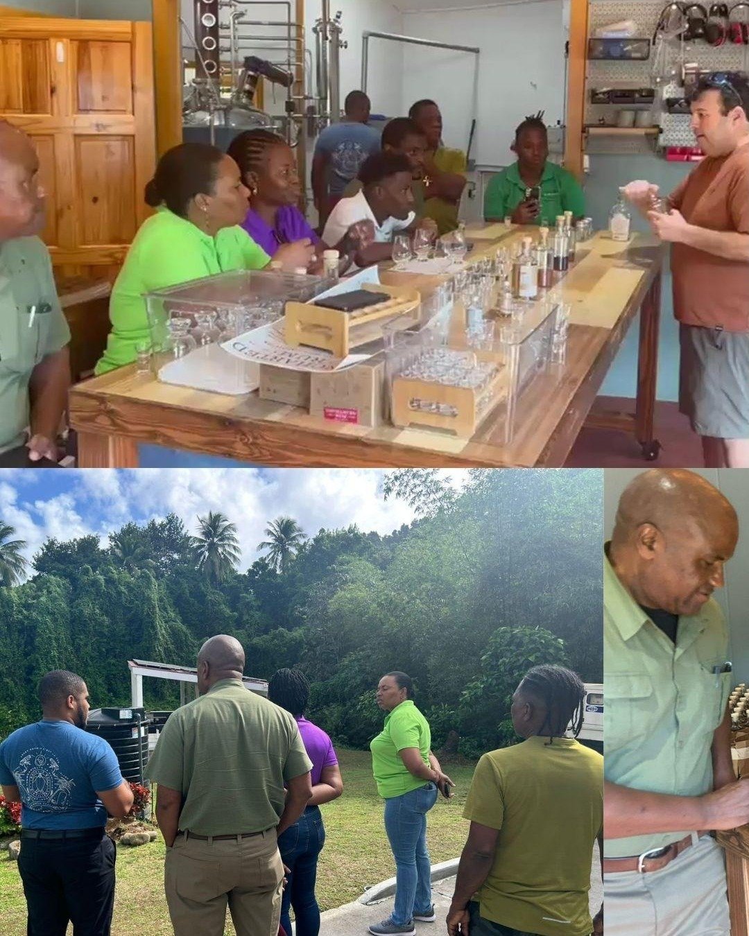 Had a wonderful tour with the DEXIA group! We had a great time talking about rum and showing @dexiadominica around the distillery!

The Dominica Export Import Agency (DEXIA) is the Trade Promotion Agency focused exports of Agriculture and agro-proces
