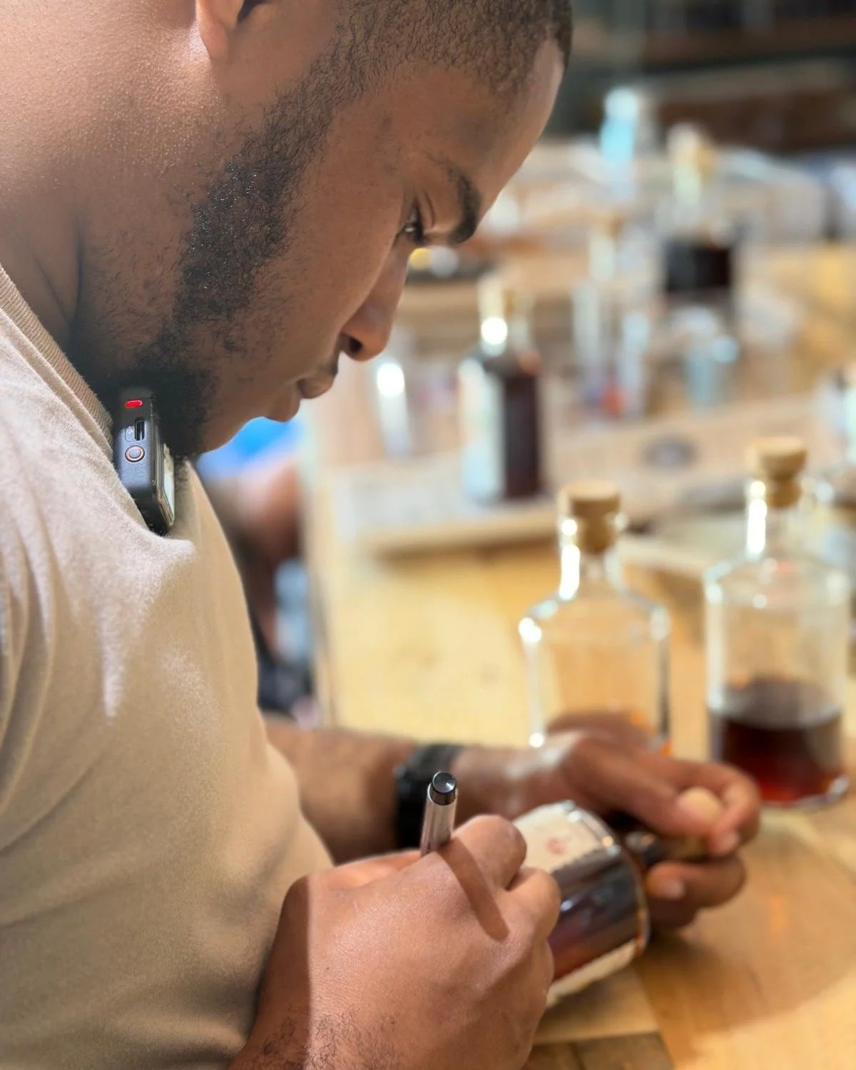 Our labels on every bottle of Rosalie Bay Rum is labeled with the unique batch number, the farm that the cane was grown on, and the distiller for that batch. We really want you to know how our rum is produced and that it is shipped sustainably. We ca