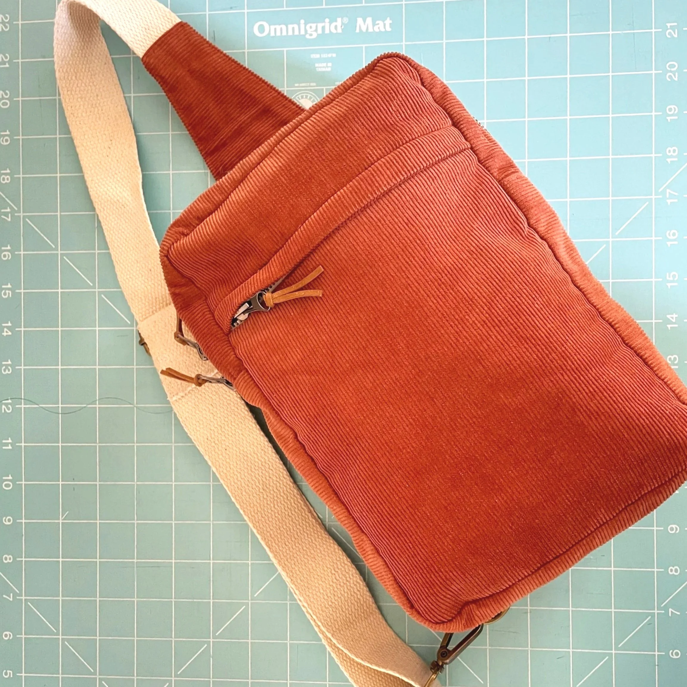 Corduroy Sling Bag