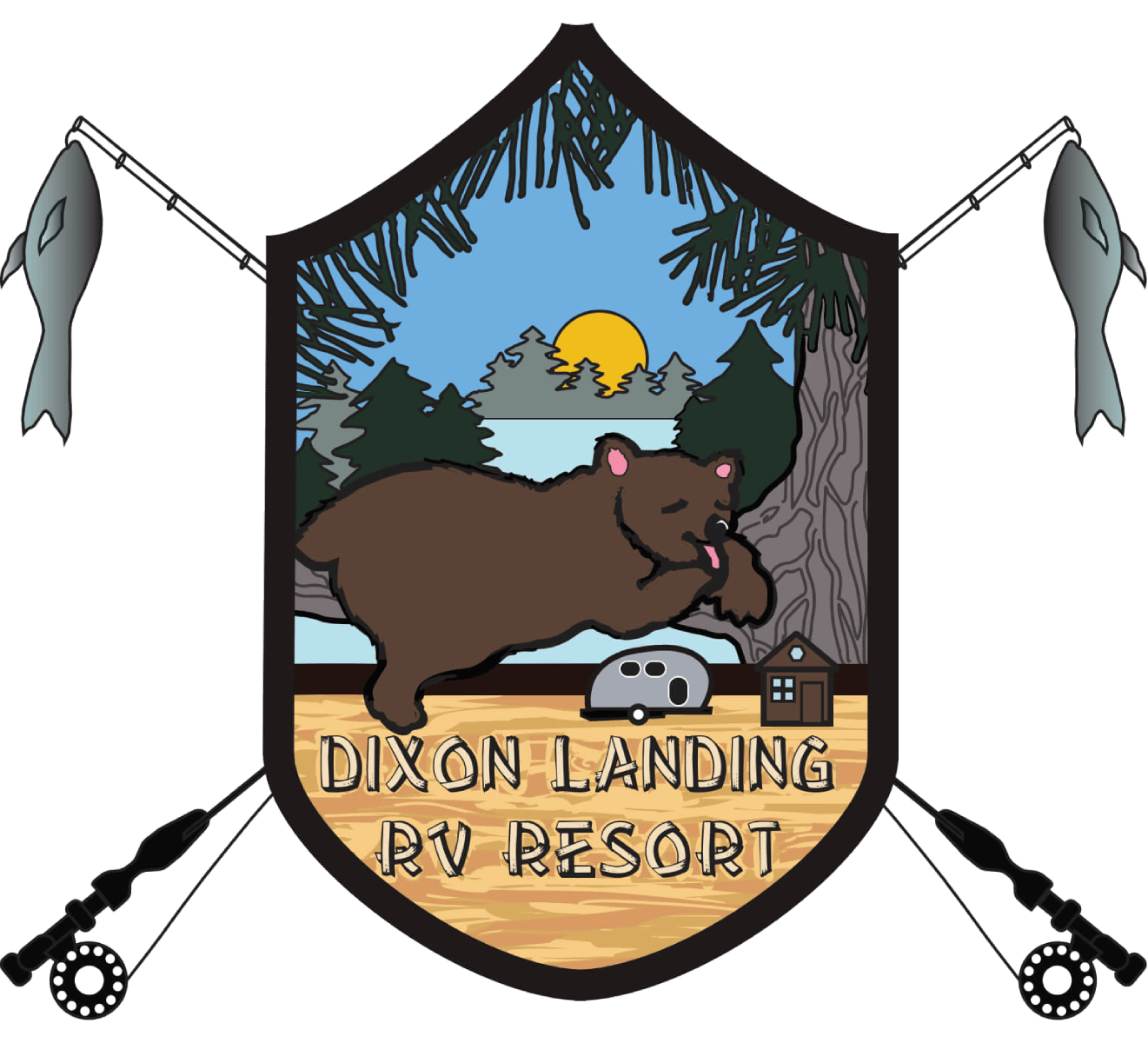 Your Next Waterfront Vacation at Dixon Landing RV Resort.