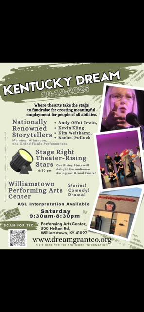 “Kentucky DREAM Storytelling Festival/Fundraiser