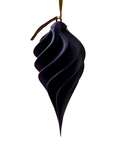 Galaxy purple ornament