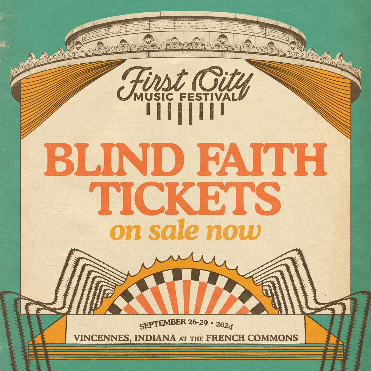 EDIT- SOLD OUT! Wow folks, we cant believe we sold out in less than 24 hours! Thanks for believing in our fest! 💙 Those of you who missed out, initial line up drop &amp; Tier 1 tickets on sale April 15th! 

Blind Faith tickets on sale NOW, we ain't 