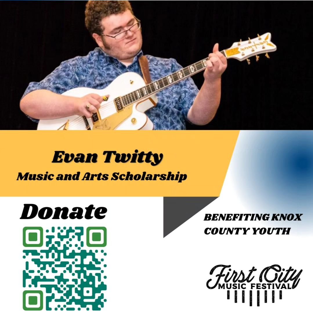 Knox County Youth- we are still taking applications for the Evany Twitty Scholarship! If you are a local senior and are majoring in art or music, we encourage you to apply! Application deadline is May 8th! 

You can find more info on our website, whe