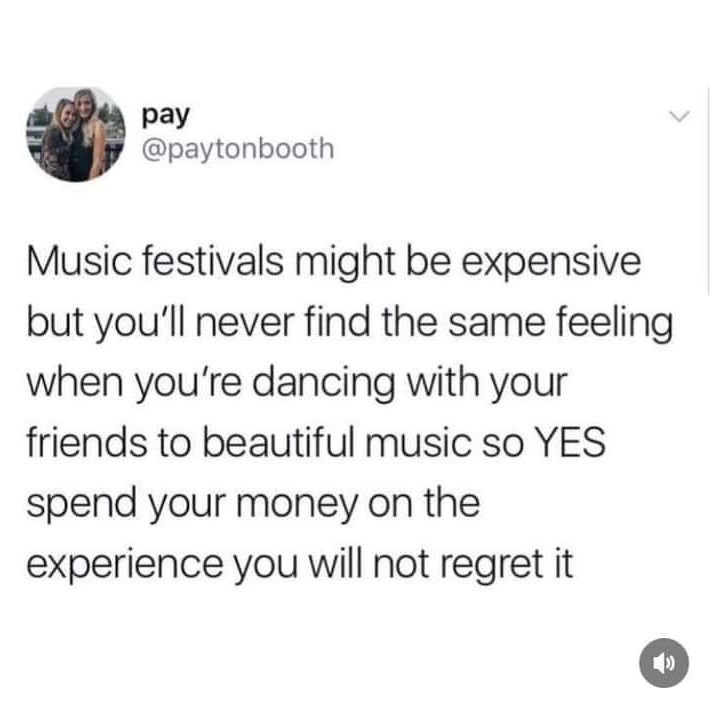 We take pride in everyone having a wonderful experience at our festival, there's nothing quite like #fcmf! Not to mention we're one of the most reasonable fests around! So what do ya say, come join us! 🫶
🎟 link in bio