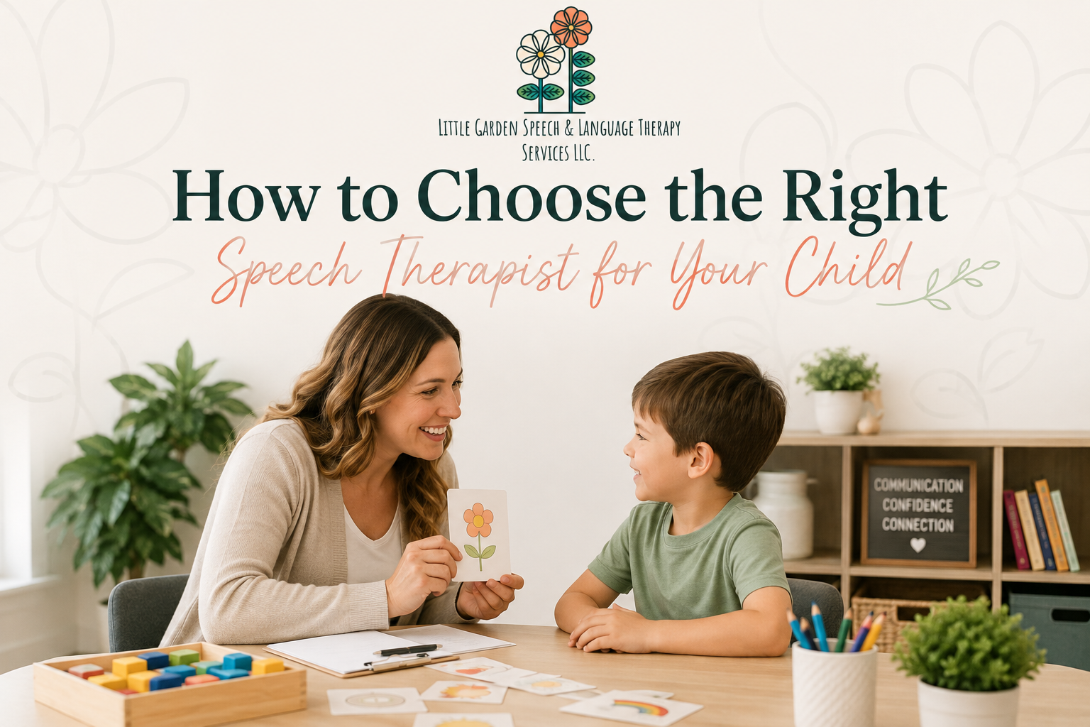How to Choose the Right Speech Therapist for Your Child
