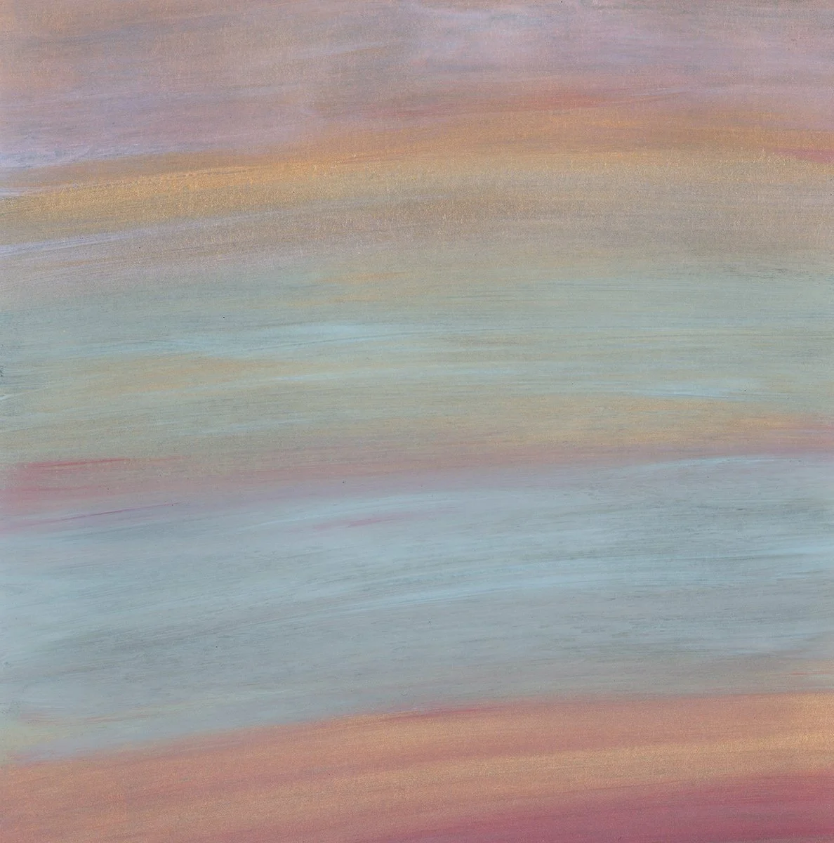 Air 3 / 3 – Ecoline, Softpastel, Acryl – Metallic print op dibond – American box eik – 50 x 50 cm