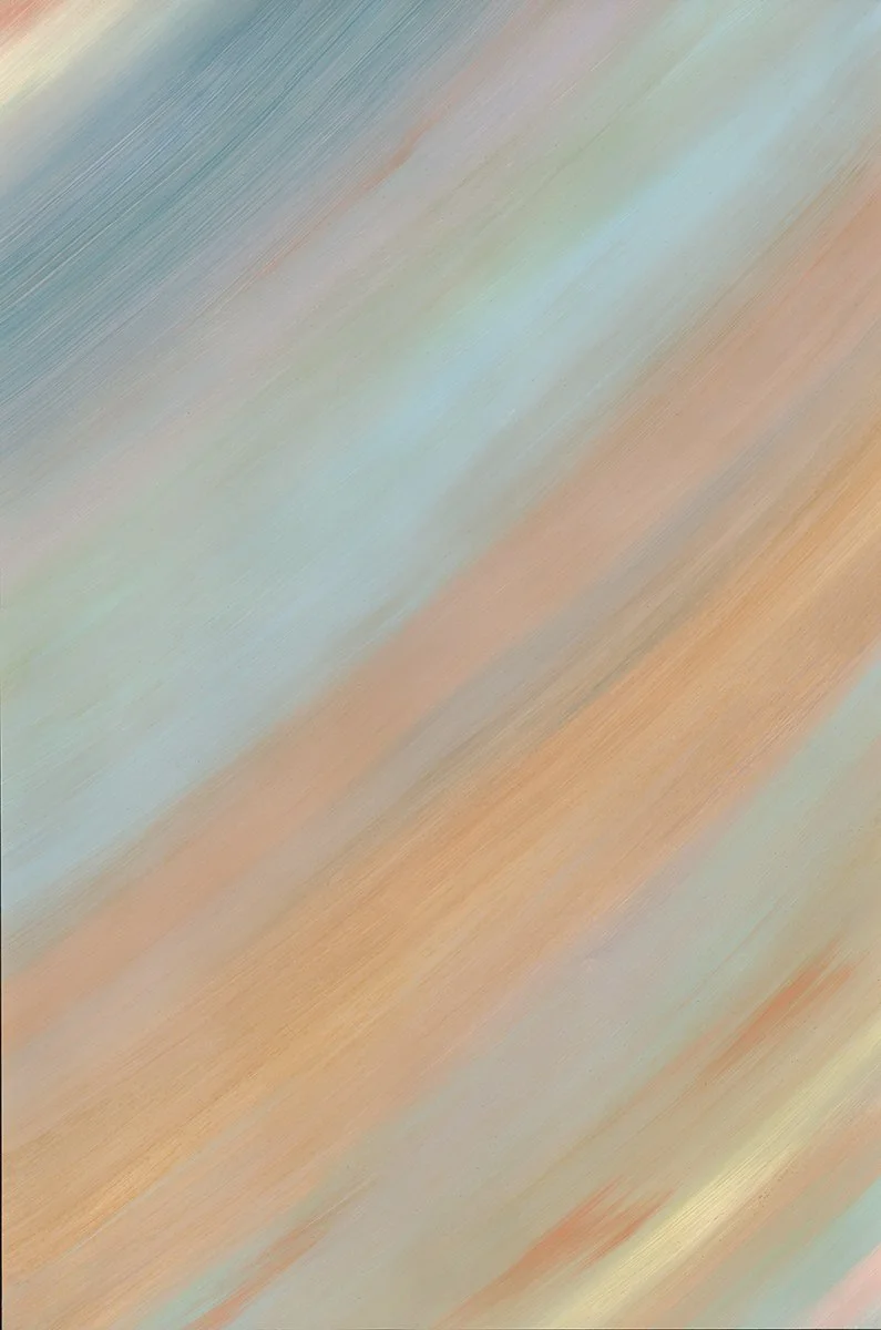 Smile 3 / 1 – Ecoline, Softpastel, Himalaya Stone, Krijtverf – Print katoenpapier op dibond – American box eik – 60 x 90 cm