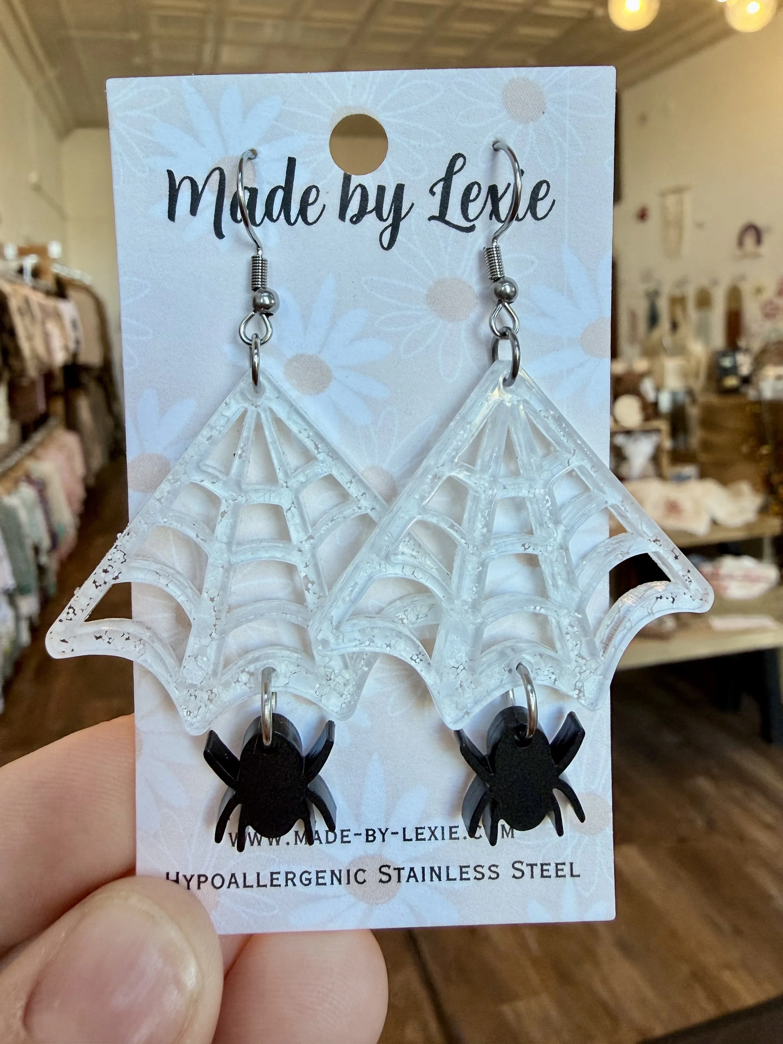 Spiderweb Earrings