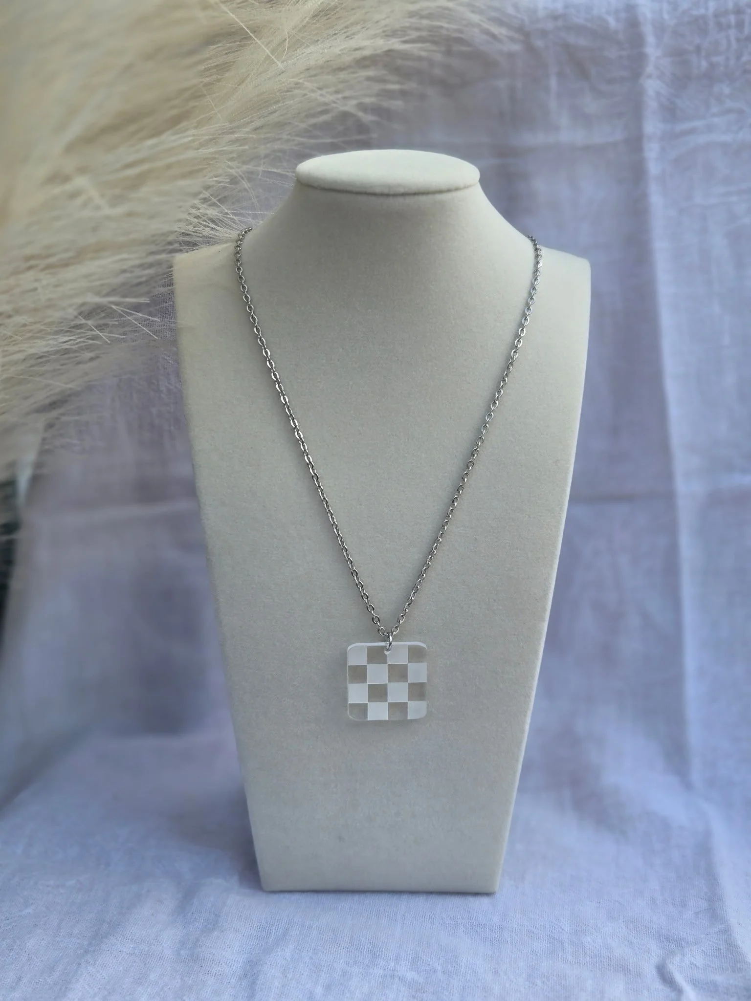 Checkered Necklace