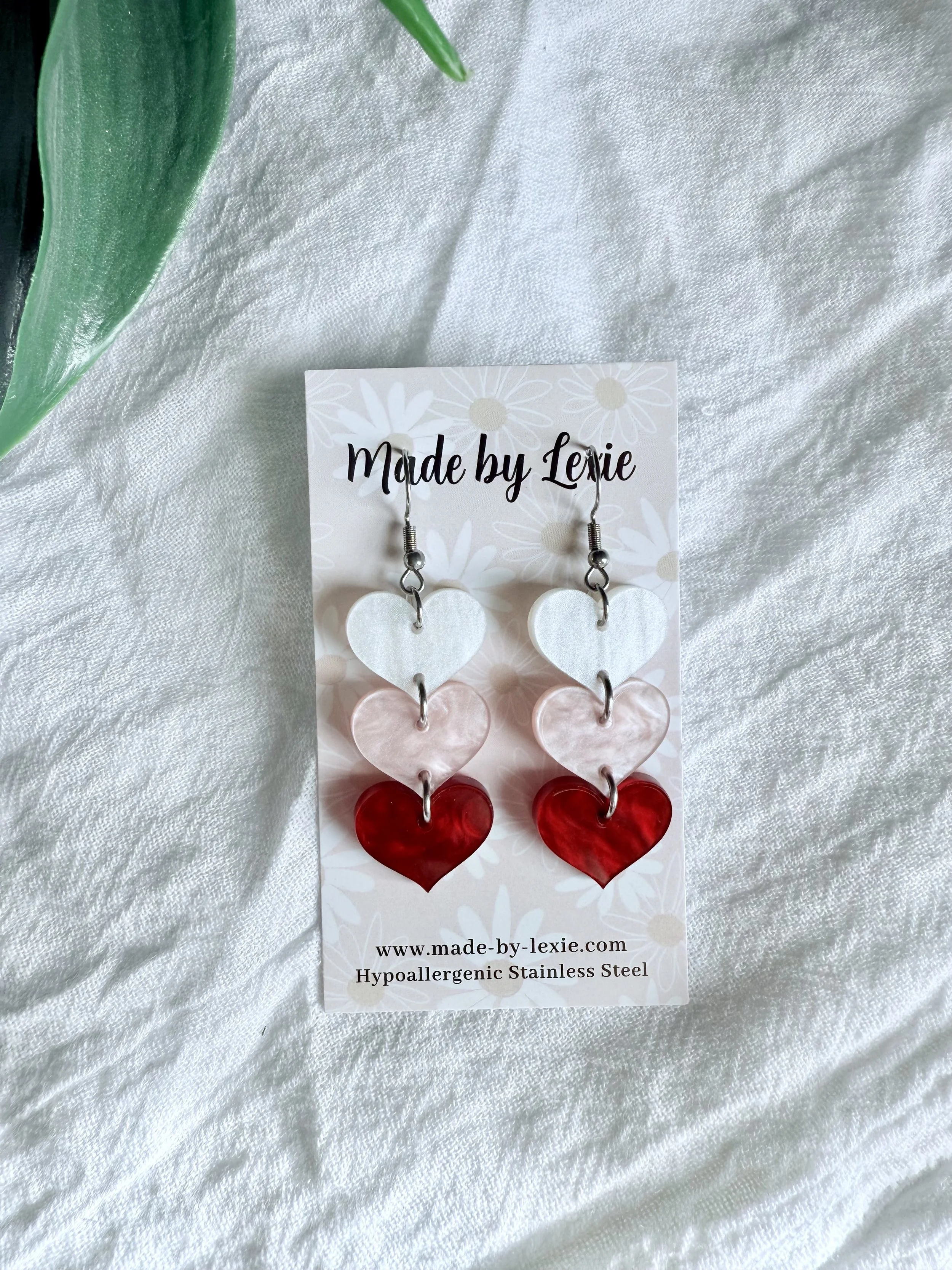 Valentine Stacked Hearts