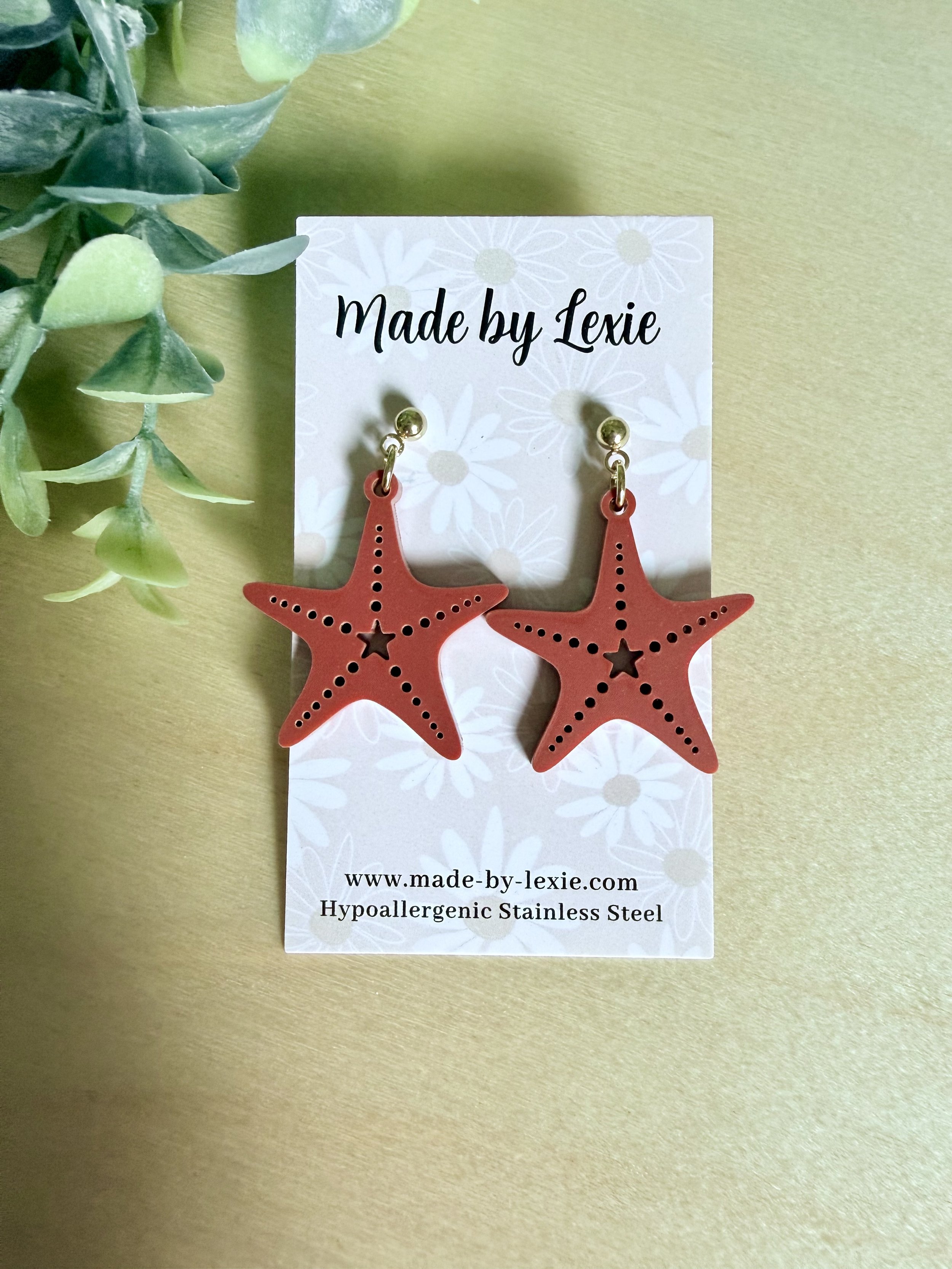 Starfish Earrings
