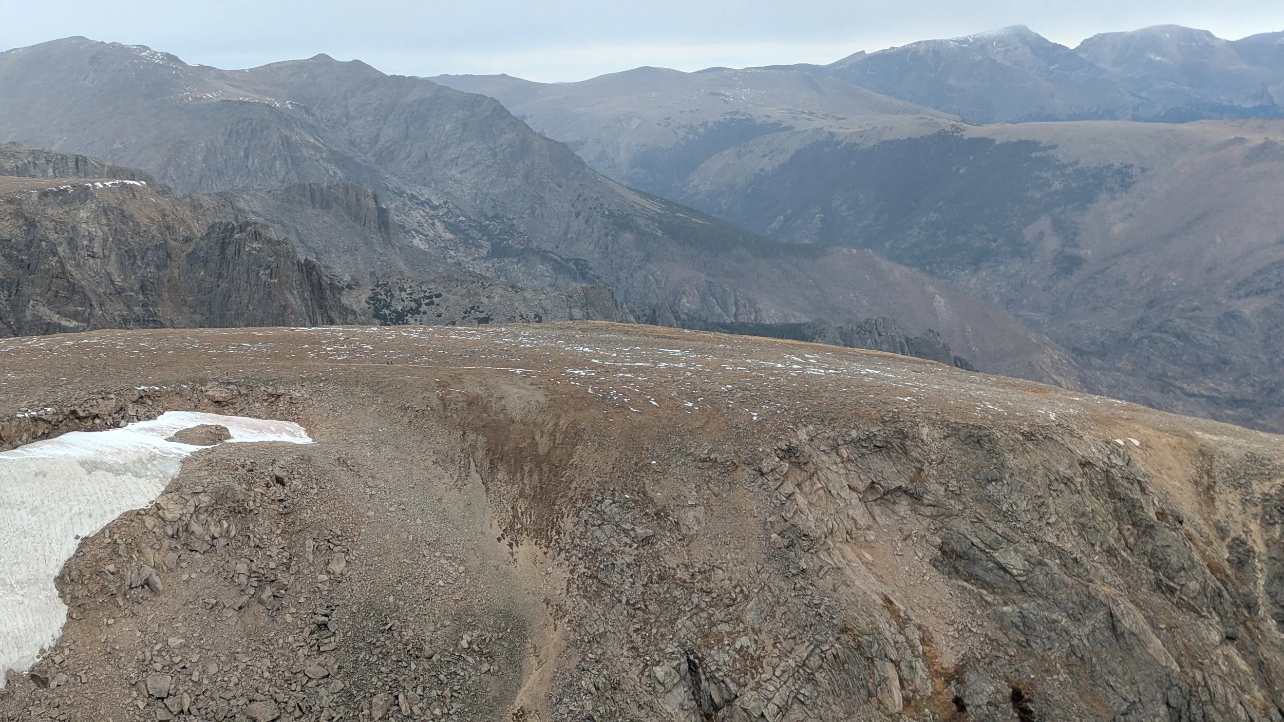 Cody, Alex, and Dennis are tiny ants from their view at the top 