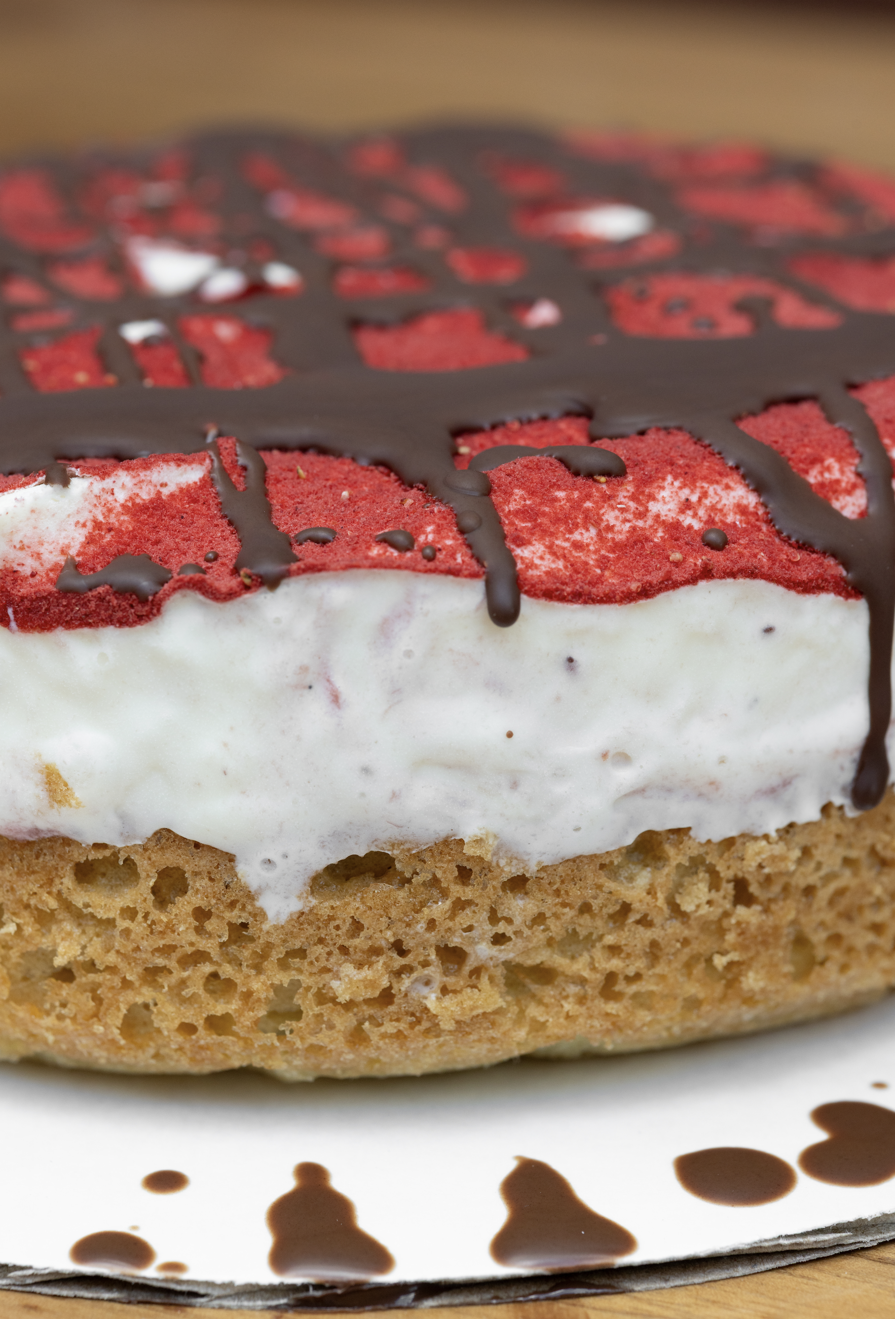 Chocolate-Covered Strawberry Cake