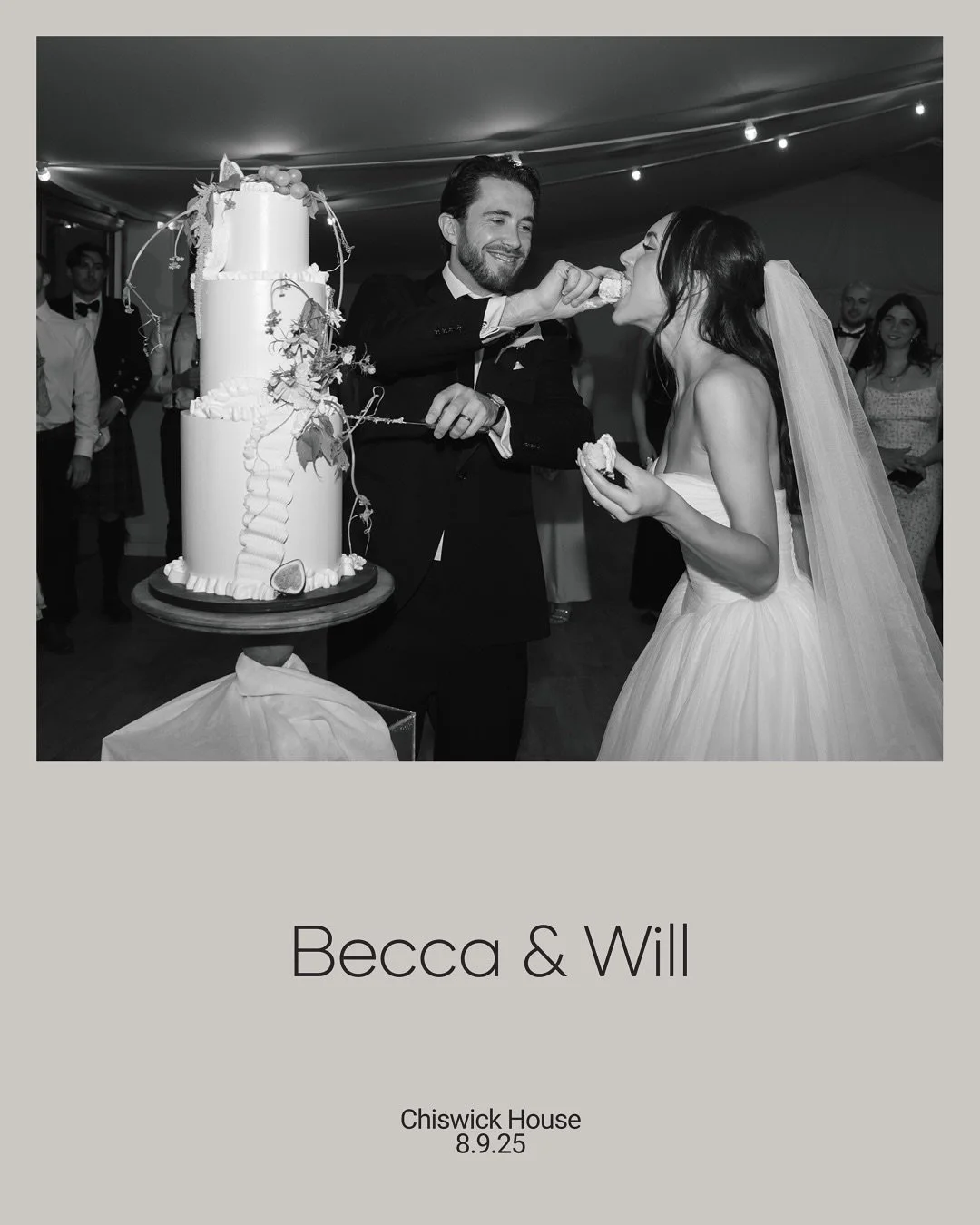 Becca &amp; Will 🤍. Chiswick House.  Lemon cake 🍋buttercream finish, fresh fruits, edible florals details against the perfect backdrop of Chiswick House.  #itsnotjustcake  #londonweddingcakeartist #weddingcakelondon