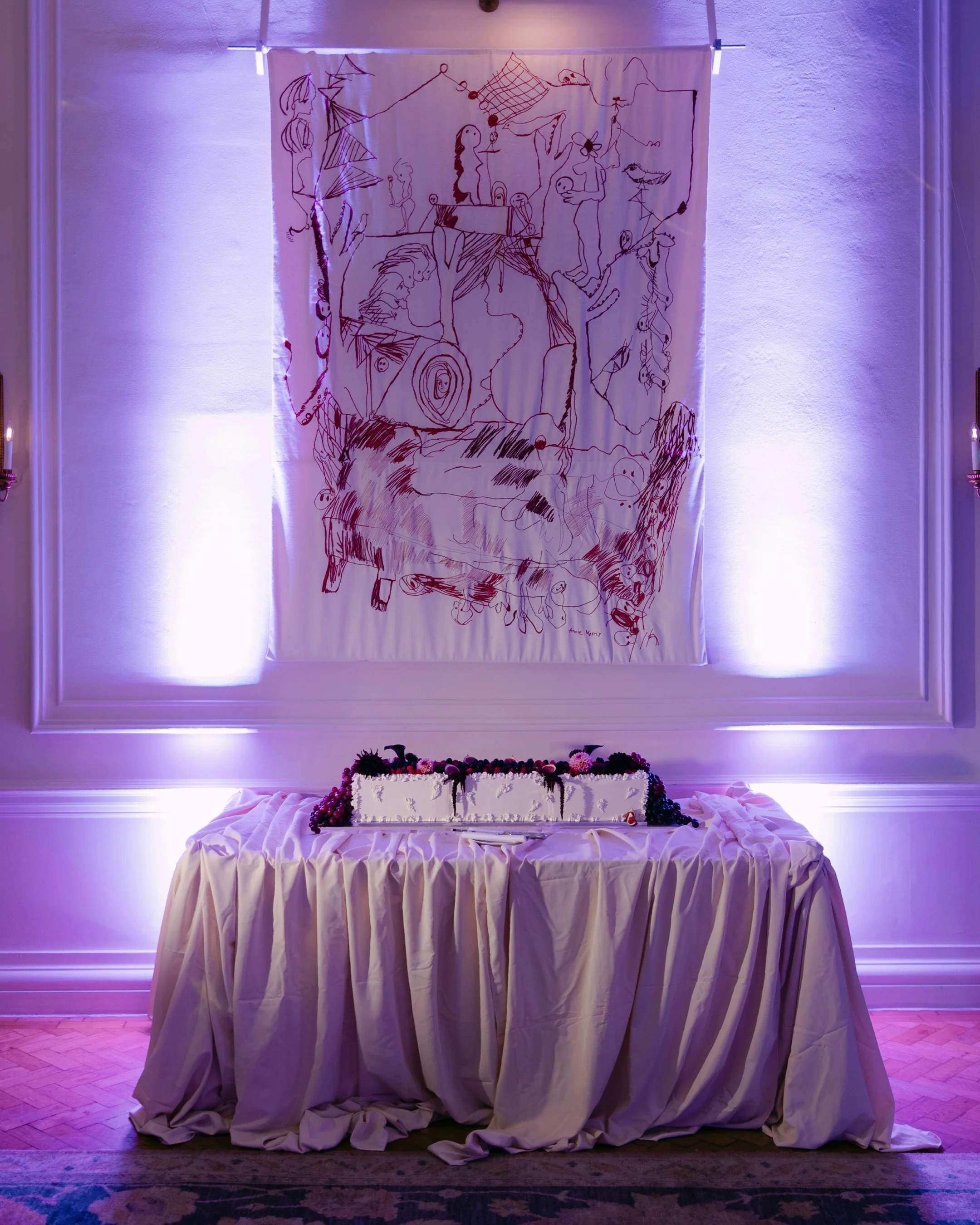Claire &amp; Chris  The Ned.  There is nothing quite like receiving a message like this after a wedding. &ldquo;We were blown away when we came into the saloon to see it all finished, It was a real joy having you part of our special day.  Thank you C