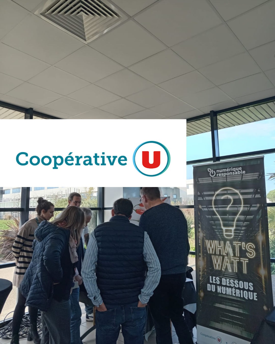 Sensibilisation à la sobriété numérique - Coopérative U