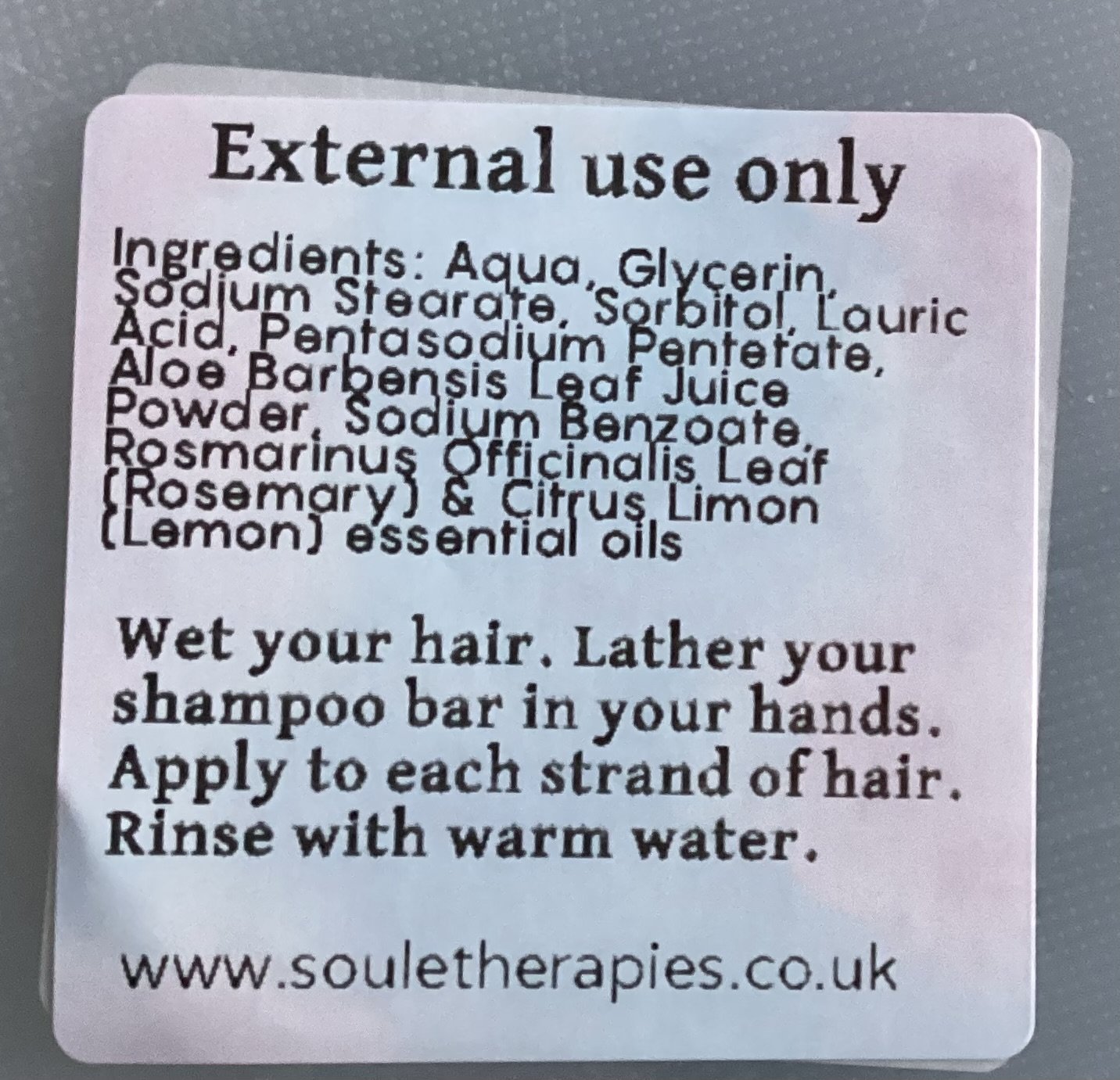 Lemon and Rosemary shampoo label soule.jpeg