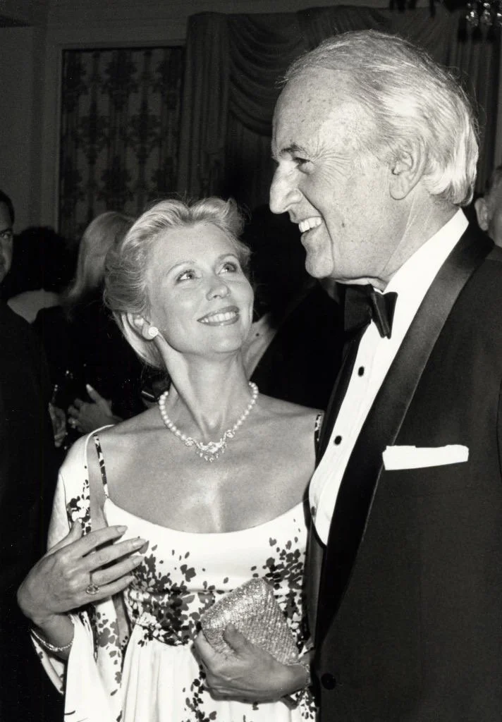 Courtney Sale Ross and Steve Ross. Photo credit: Getty Images / Ron Galella