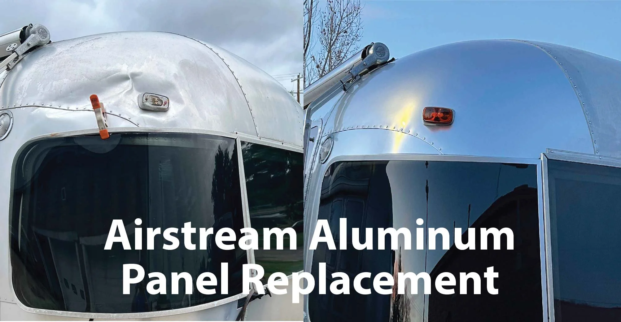 Airstream Aluminum Panel Replacement — Midwest Airstream Service
