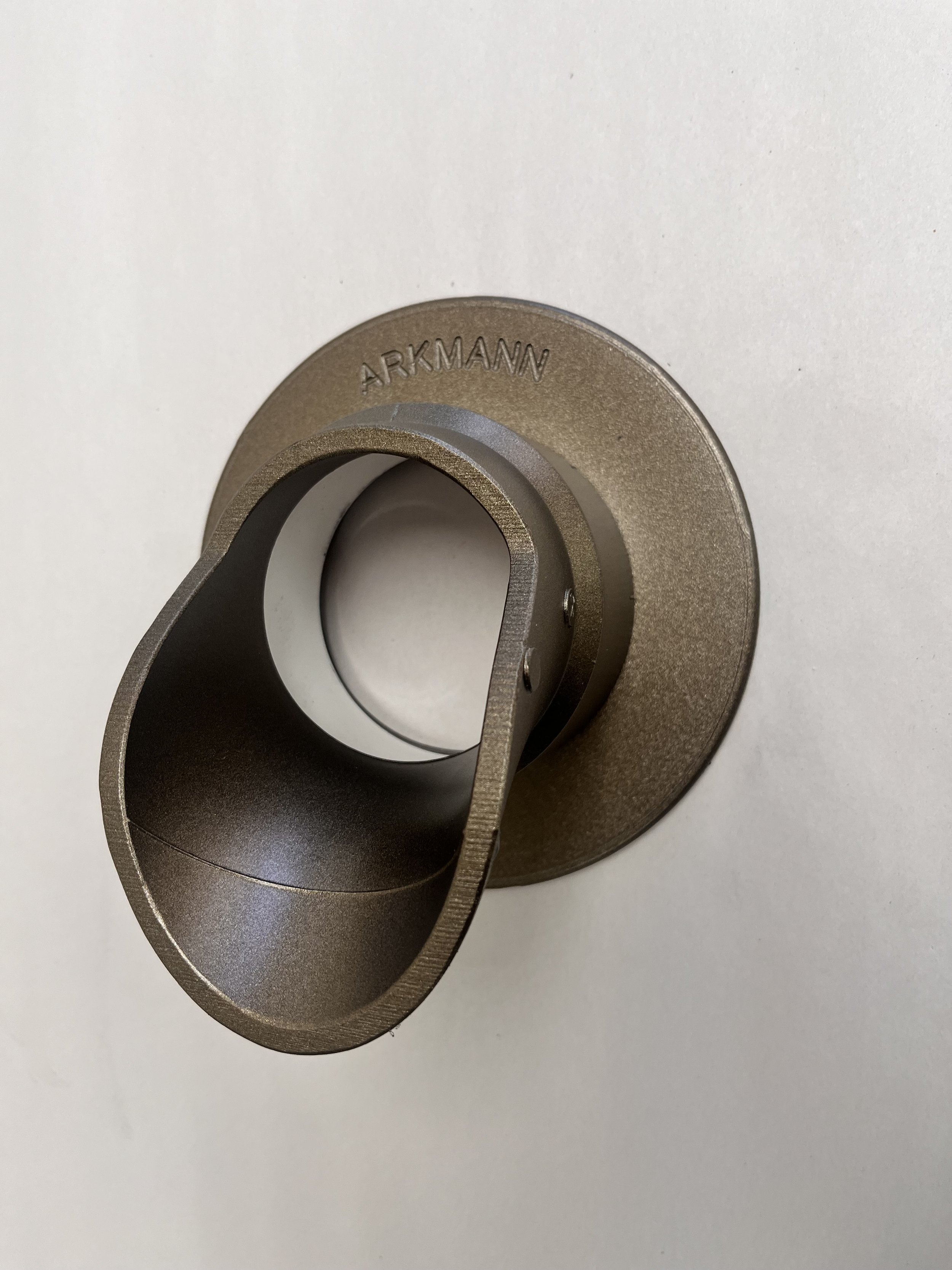 Plastic Downspout Nozzle (Dark Bronze)