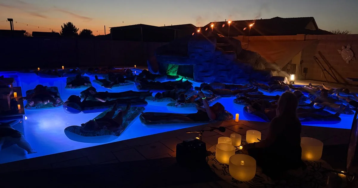 Eclipse Full Moon Floating Sound Bath and Fire Ceremony