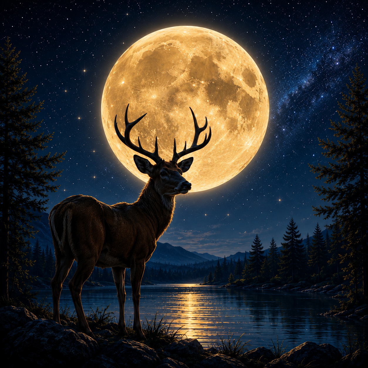 Buck Full Moon Manifestation Call