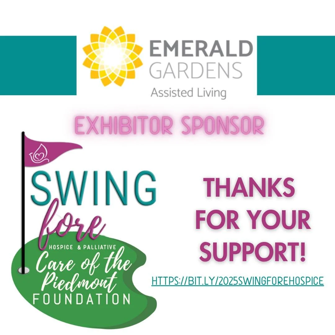 🌟 Gratitude alert! Emerald Gardens is proudly supporting our Swing Fore Hospice Golf Tournament as a Exhibitor Sponsor. Because of partners like you, we can continue to provide compassionate care&mdash;no matter the ability to pay.

🎟 Support by sn