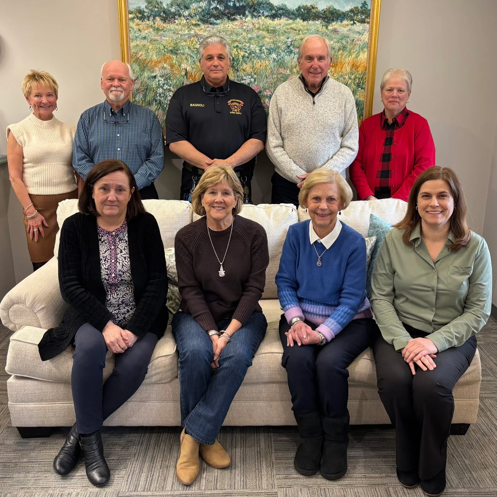 This afternoon, our Foundation Board had their first meeting of 2026. We greatly appreciate their leadership and dedication to furthering the mission of Hospice &amp; Palliative Care of the Piedmont. 

Pictured from left to right: Laurie Smith, Hunte