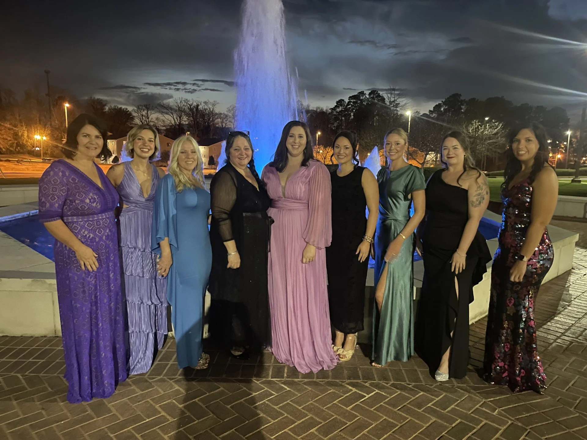 Our girls 🥰 a few of our team members attended the Self Regional Healthcare Foundation's Mediterranean Soir&eacute;e this past Saturday. 🍋💙 It was a fabulous evening of dancing and celebrating together; we had the best time! 🎉

 #HospicePiedmont 