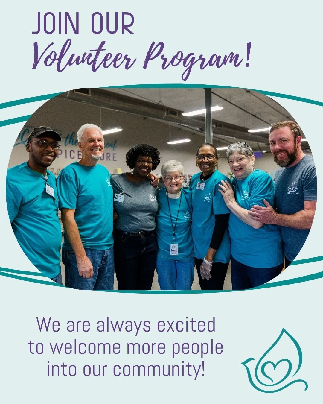 April is National Volunteer Month, and our volunteers are the BEST! 🌼 Hospice &amp; Palliative Care of the Piedmont wouldn't be the same without our volunteers, and we can't thank you enough for your service! 💙 

From our Hospice House, to Hospice 