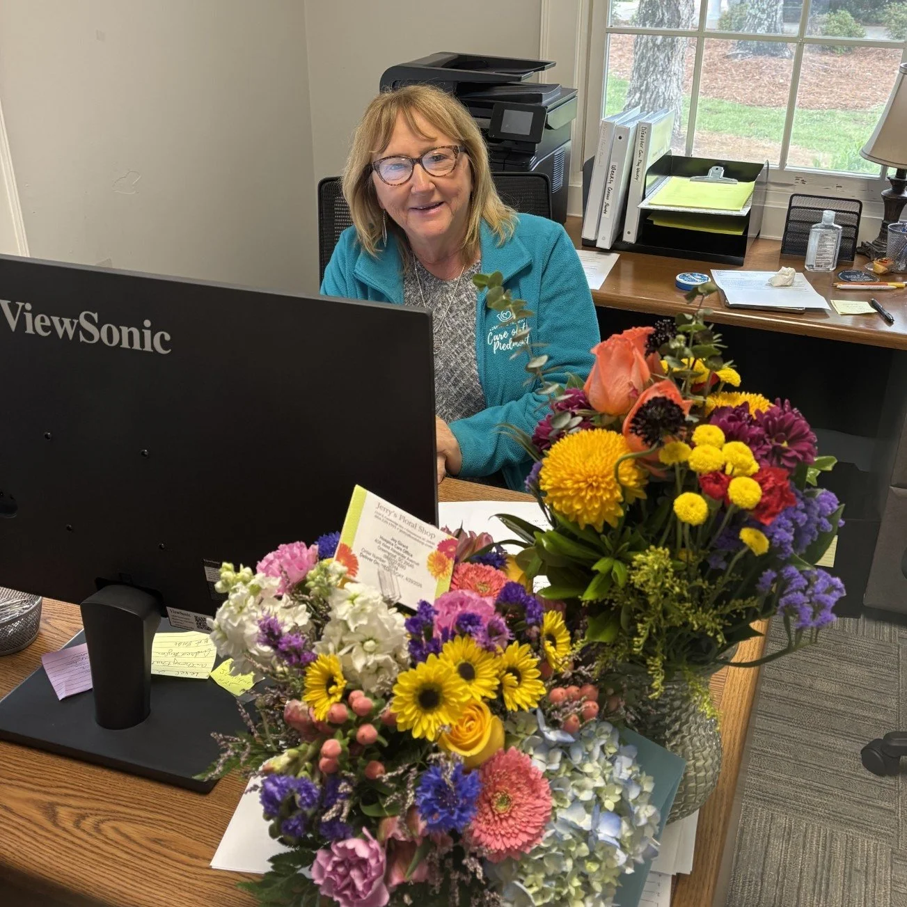 Wishing a very happy retirement to our sweet Joy! 🎉 Joy has been with Hospice &amp; Palliative Care of the Piedmont for over 20 years and most recently served as our Quality &amp; Compliance Coordinator. We have loved having her as part of the team 