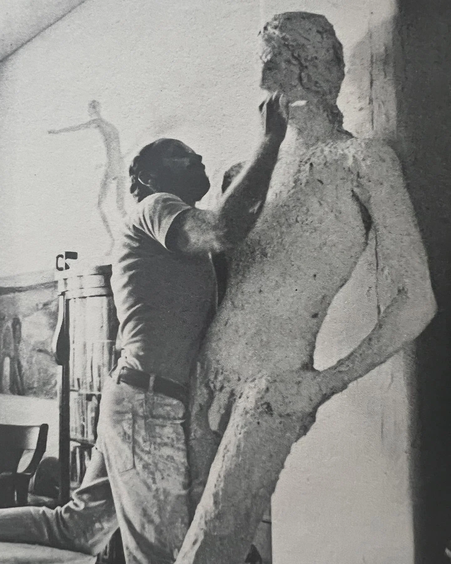 Avant Garde Zine
Sculptor en Manhattan - Westbeth 
#1971