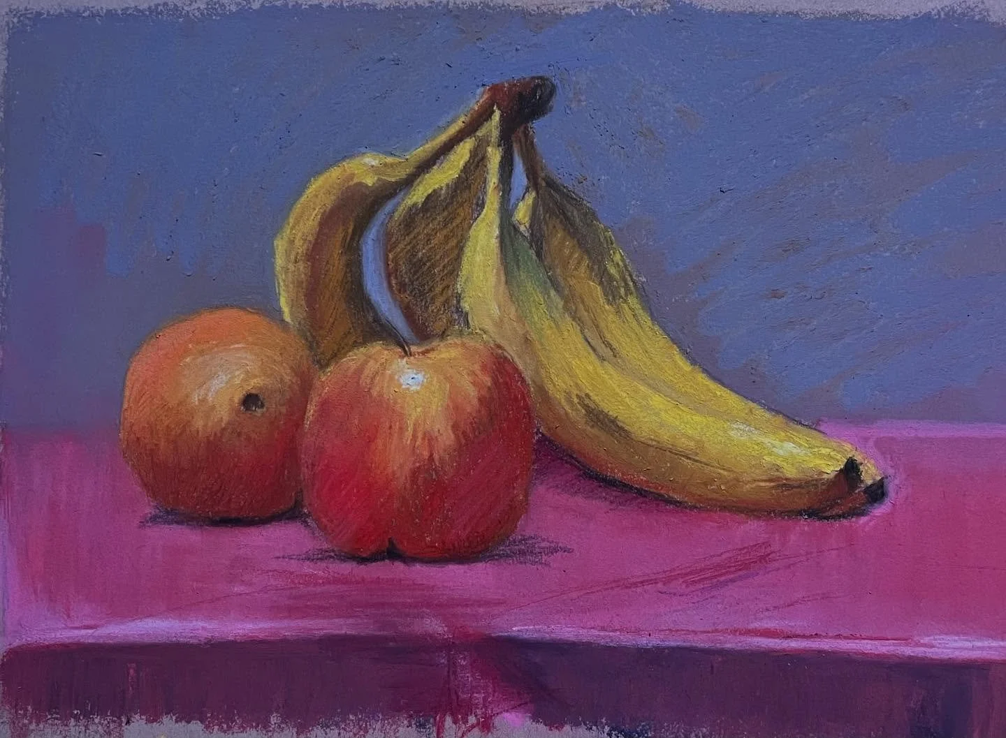 Day 1 #stradaeasel 

Pastels, pastels! I didn&rsquo;t paint today because I wanted to keep my hands clean and avoid washing brushes after painting. Well, now my studio is 99% pastel dust and my putty eraser is dead. Oh well 😅30 to go 🌟might stick w