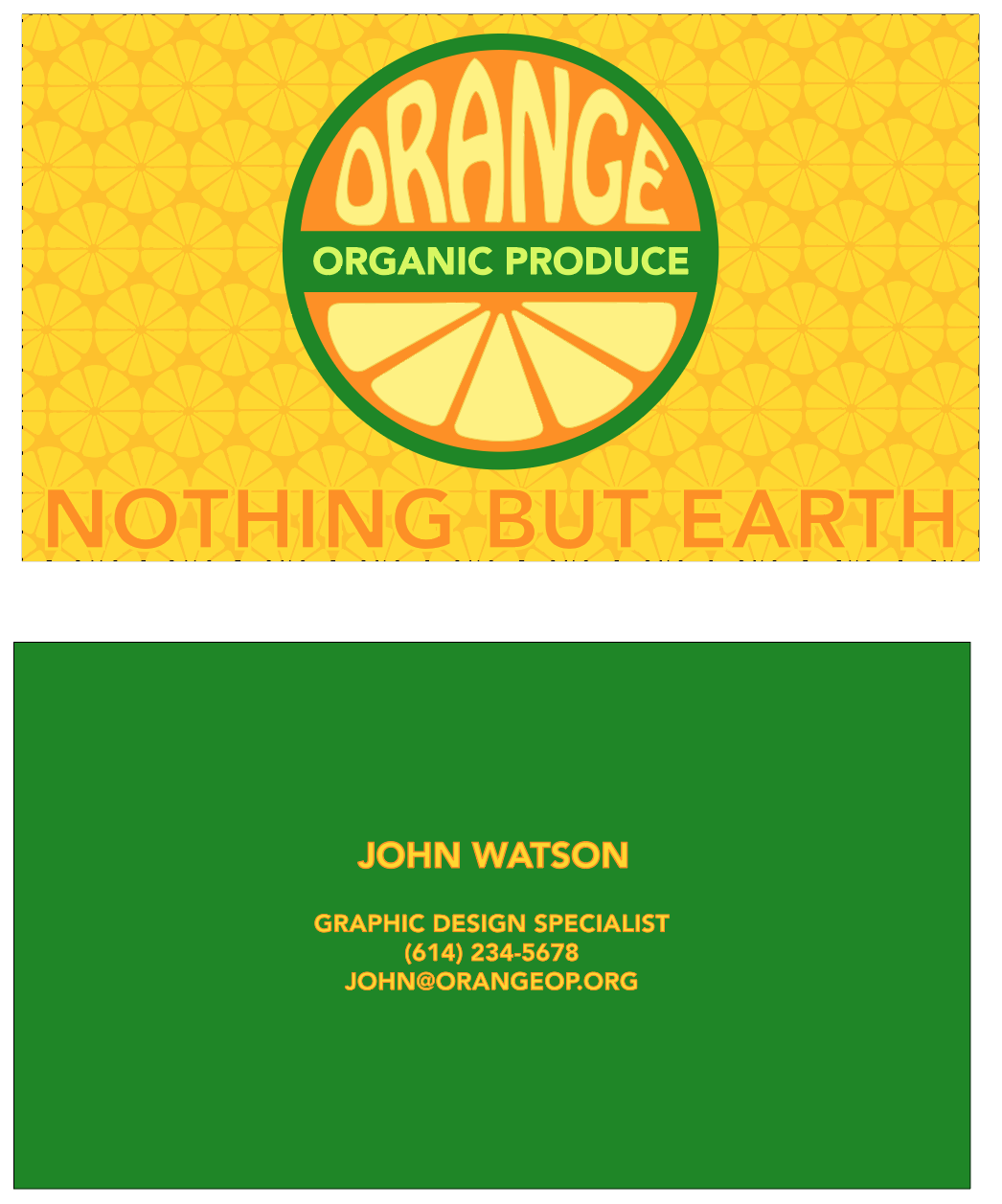 Logo Design and Business Card Mockup