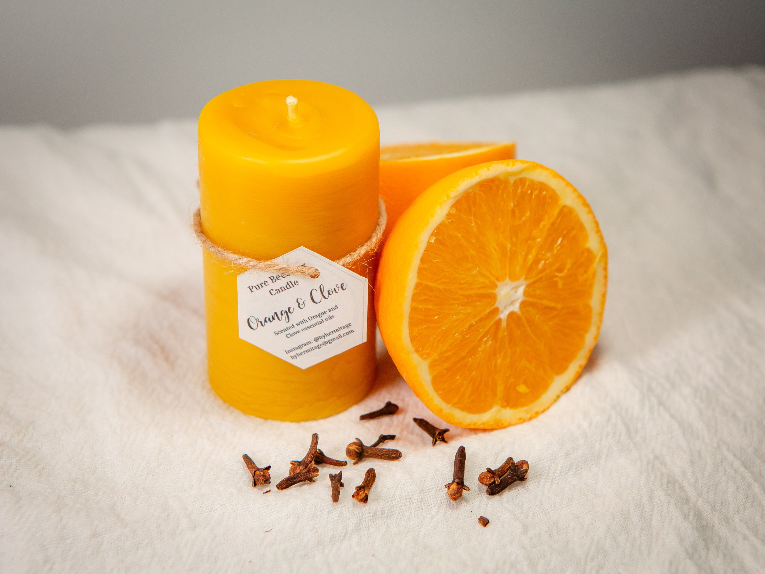 Pillar Beeswax Candles (all scents)