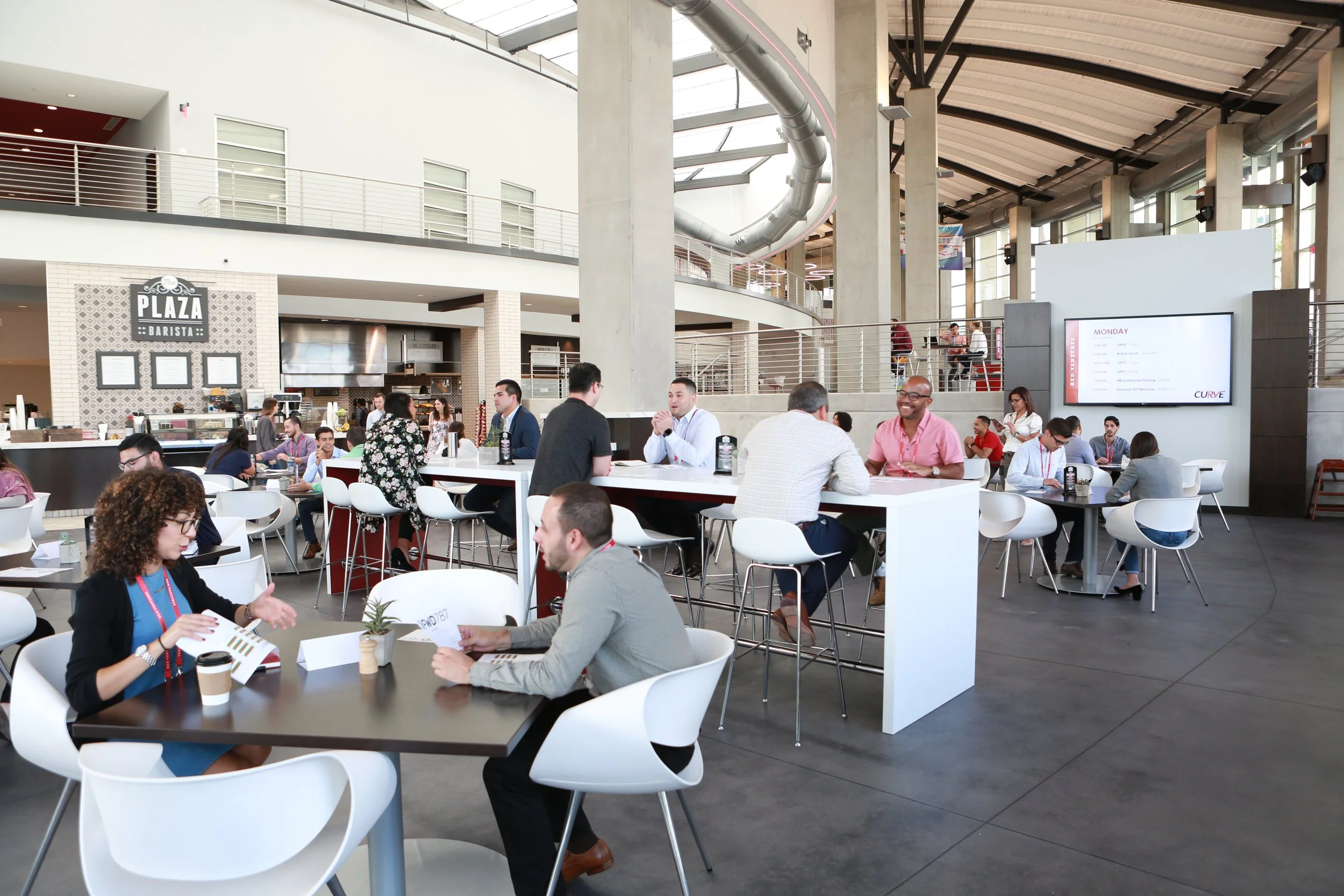 Not pictured: $1 lattes at our Charlotte campus!