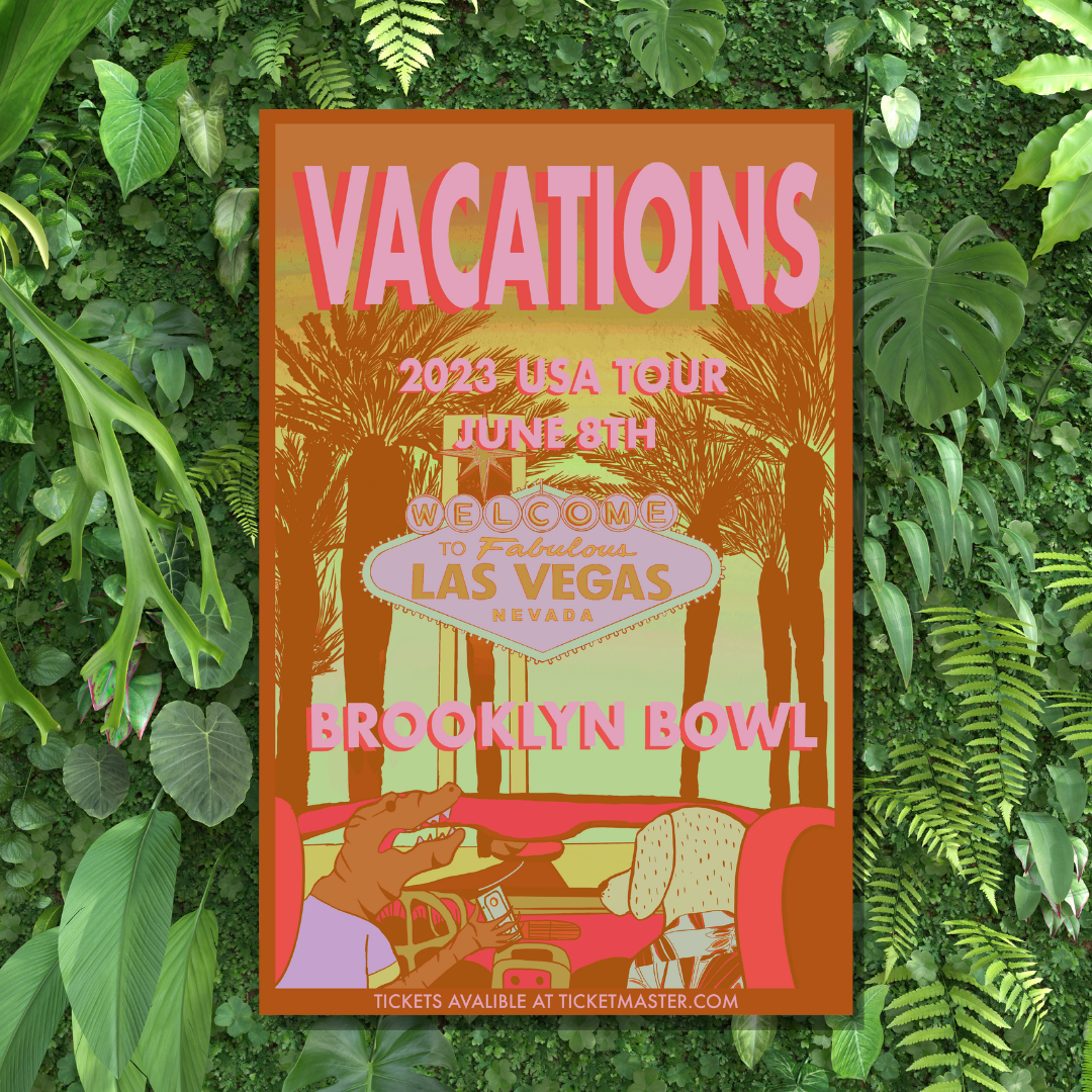 VACATIONS BAND POSTERS