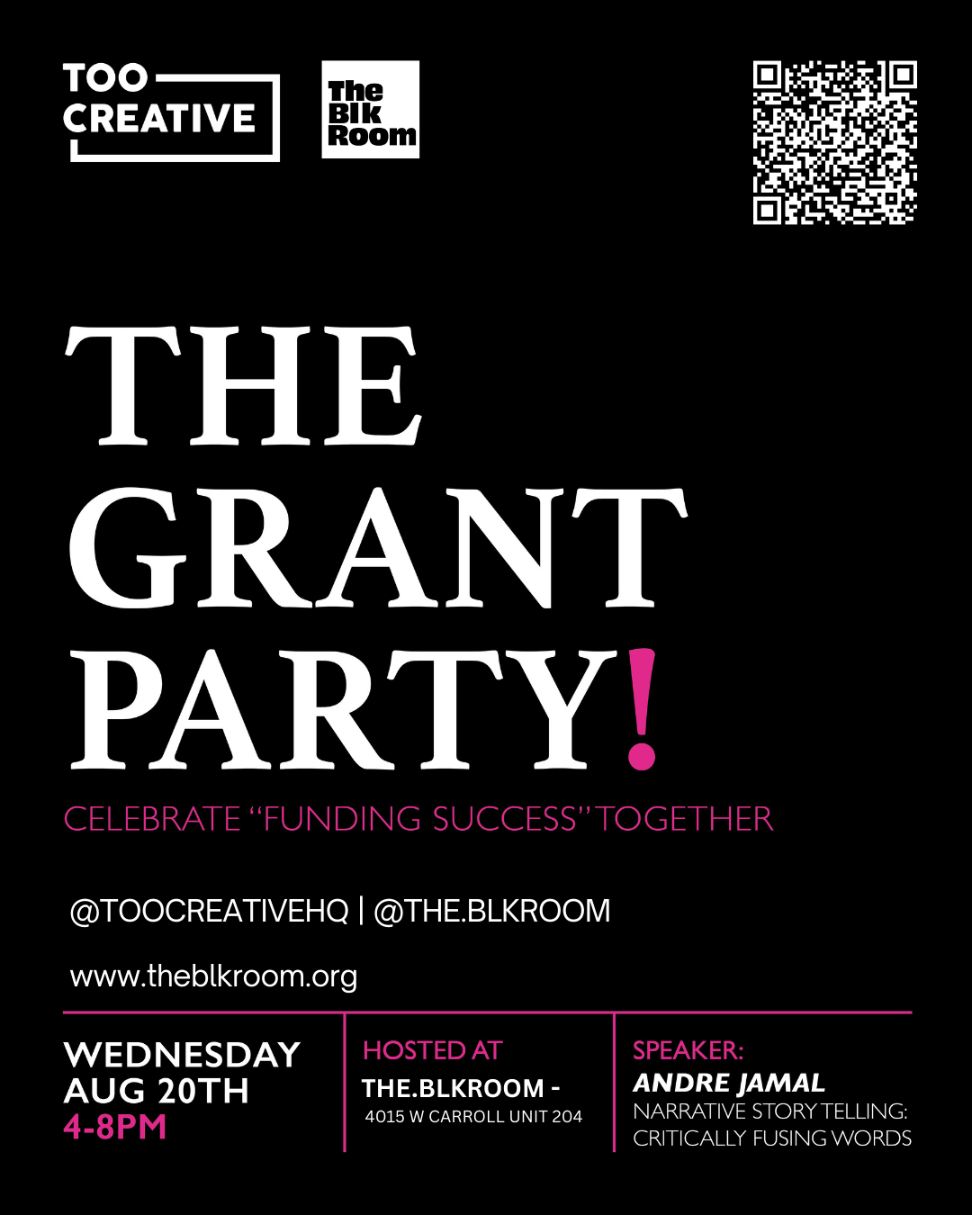 Bloom Residency - Grant Party