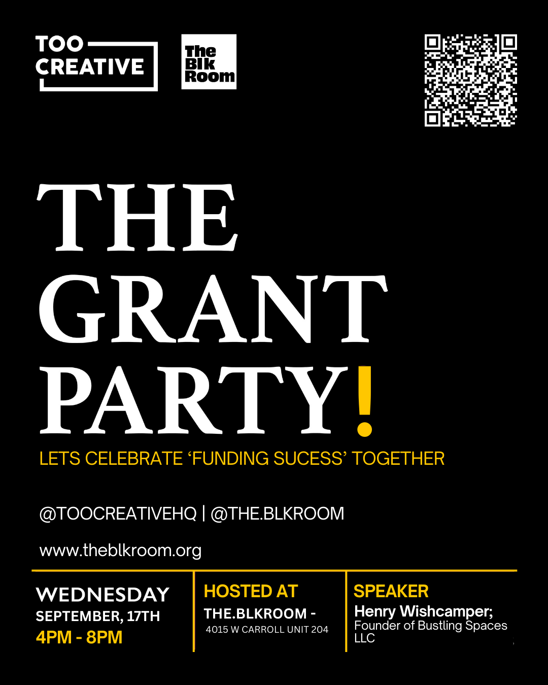 Bloom Residency - Grant Party!!