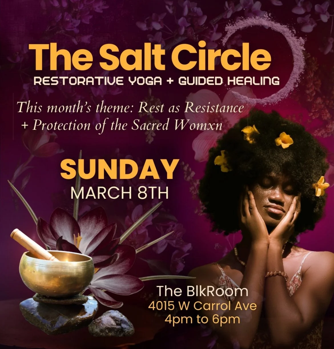 The Salt Circle - Restorative Yoga and Healing Guide