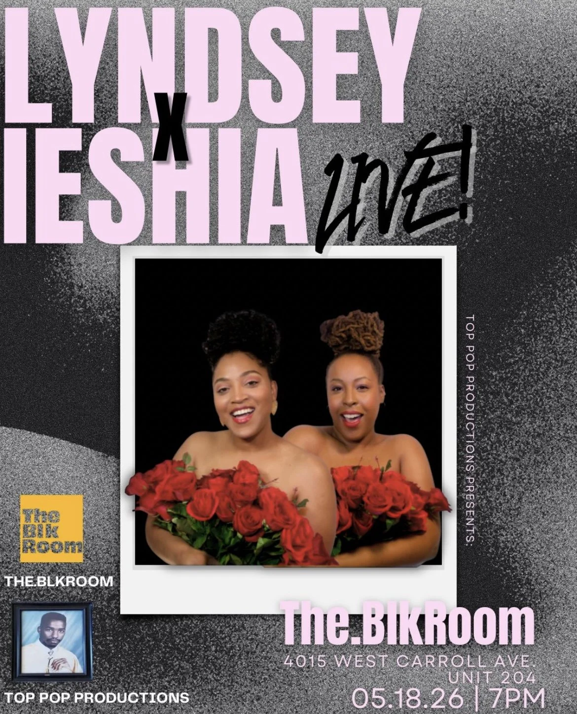 TOPPOP PRODUCTIONS: Lyndsey X Ieshia LIVE!