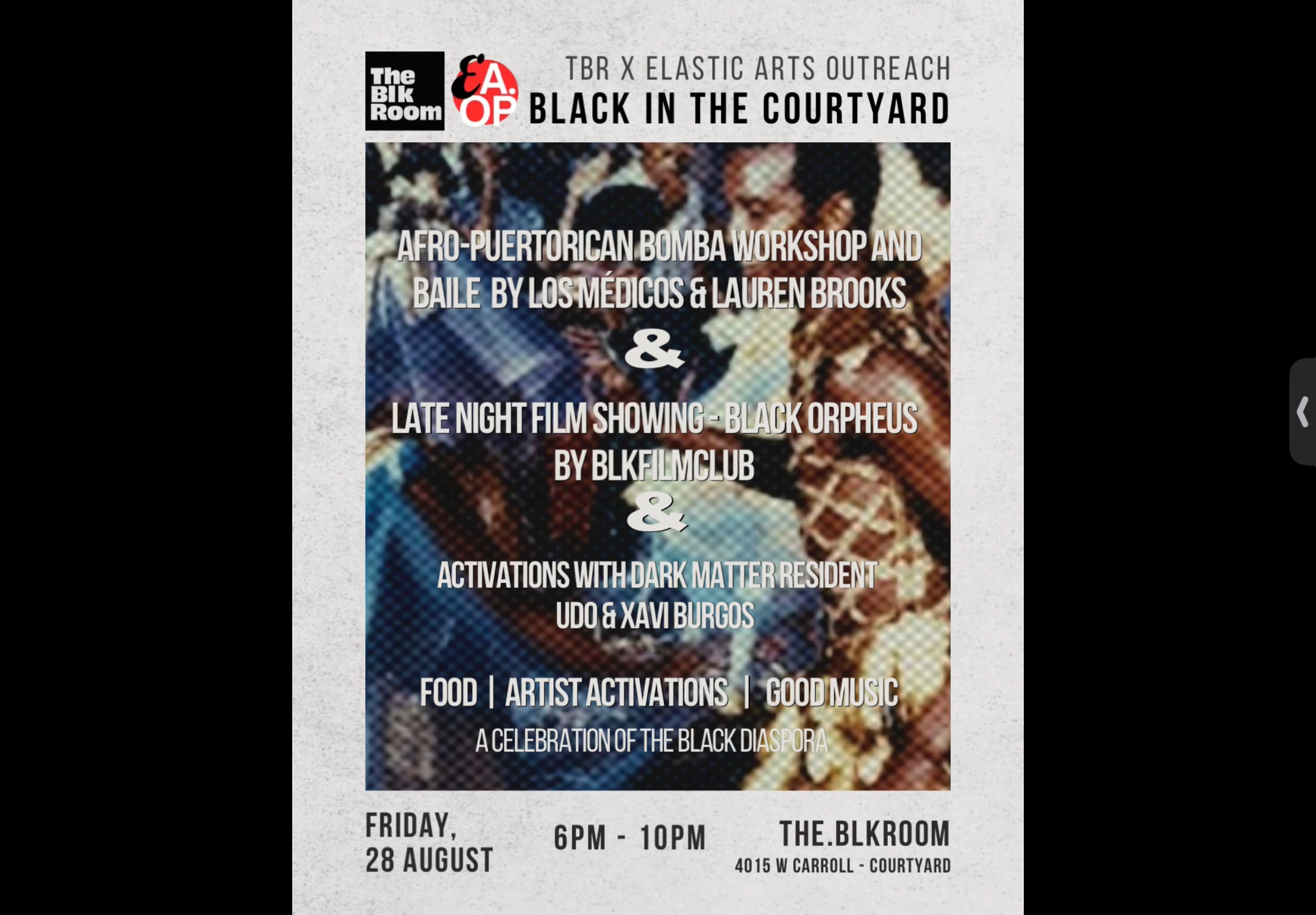 Black in the Courtyard