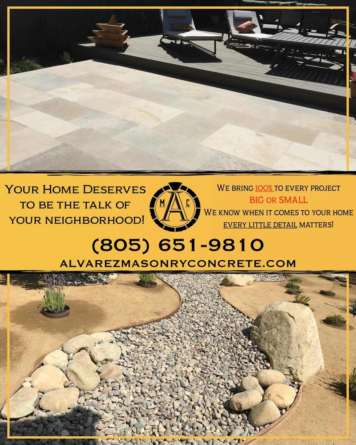 Start your next project with the right team. Transform your home and make new memories with loved ones #concrete #construction #concretecontractor #ojai