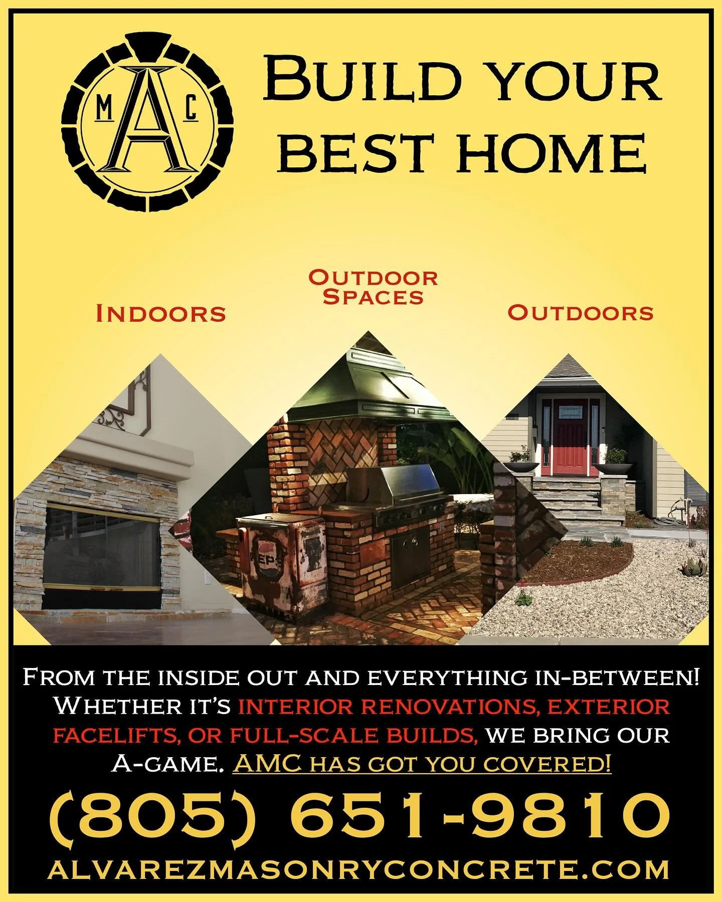 Make your home stand out and enjoy a new aesthetic. Be the envy of your block #concrete #construction #concretecontractor #ventura