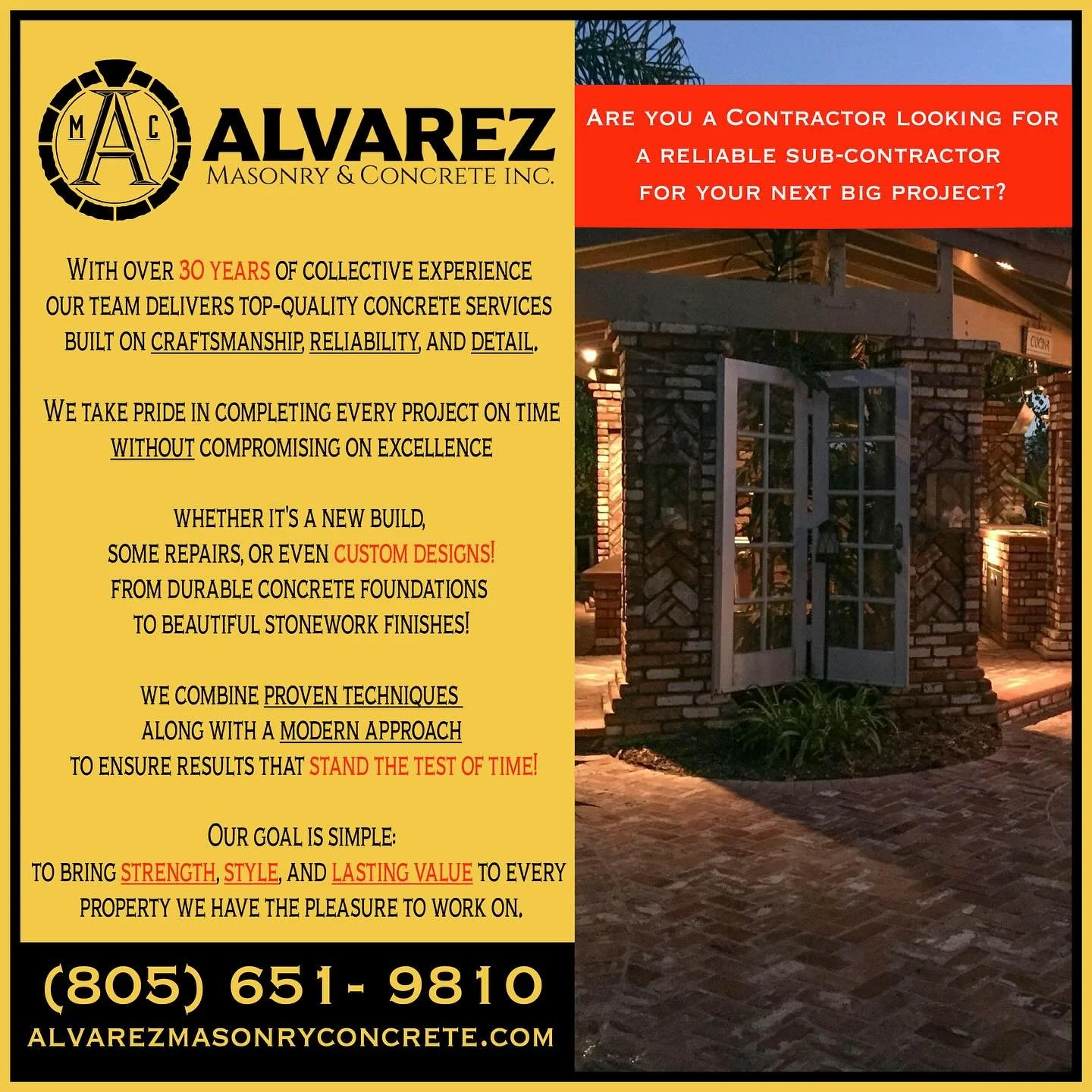 Start your project with the right team for a smooth operation. We focus on Project management to try to keep your project in budget and on time! #concrete #construction #concretecontractor #ventura