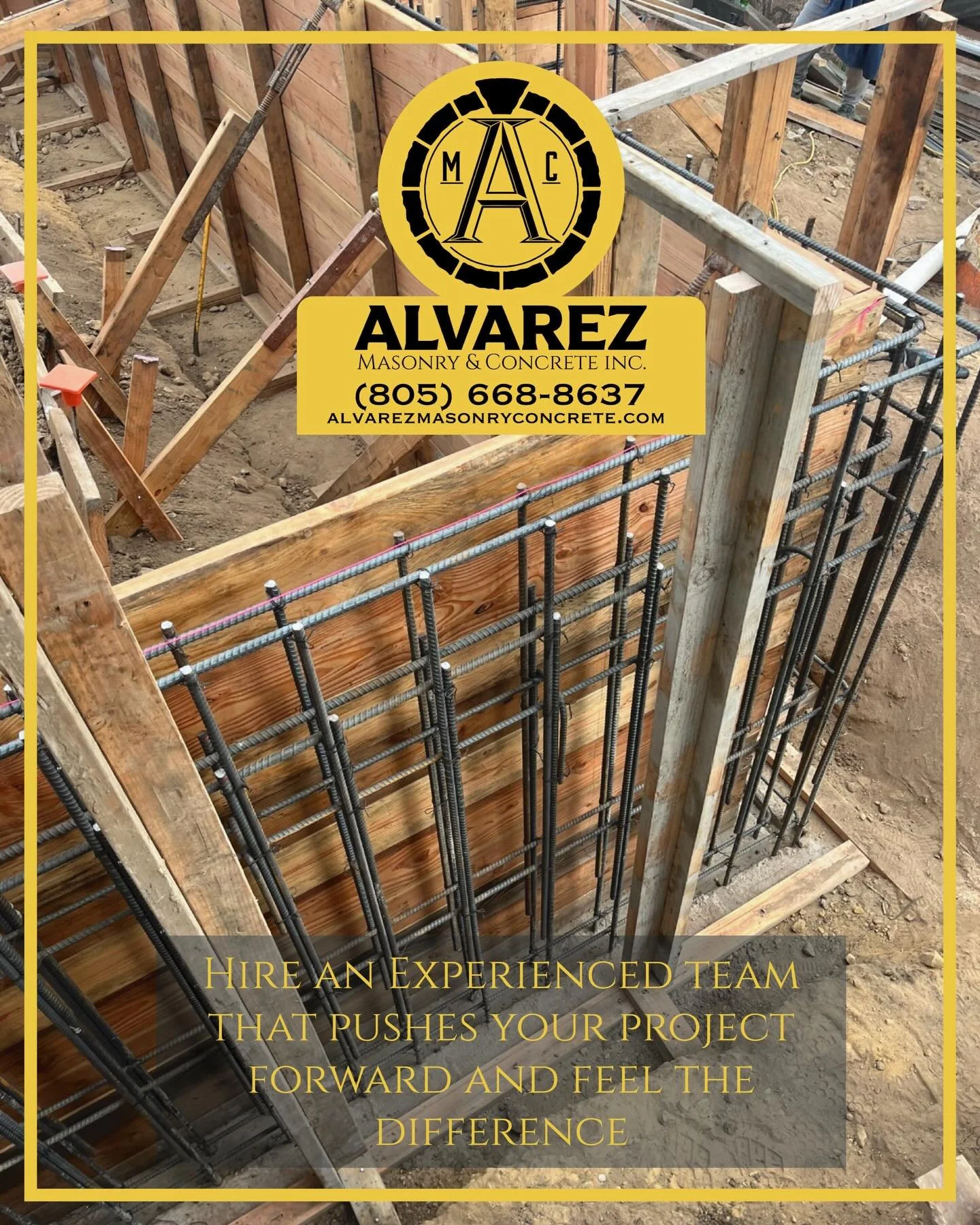 Hiring an experienced team is the difference between excuses and execution. #concrete #construction #concretecontractor #montecito