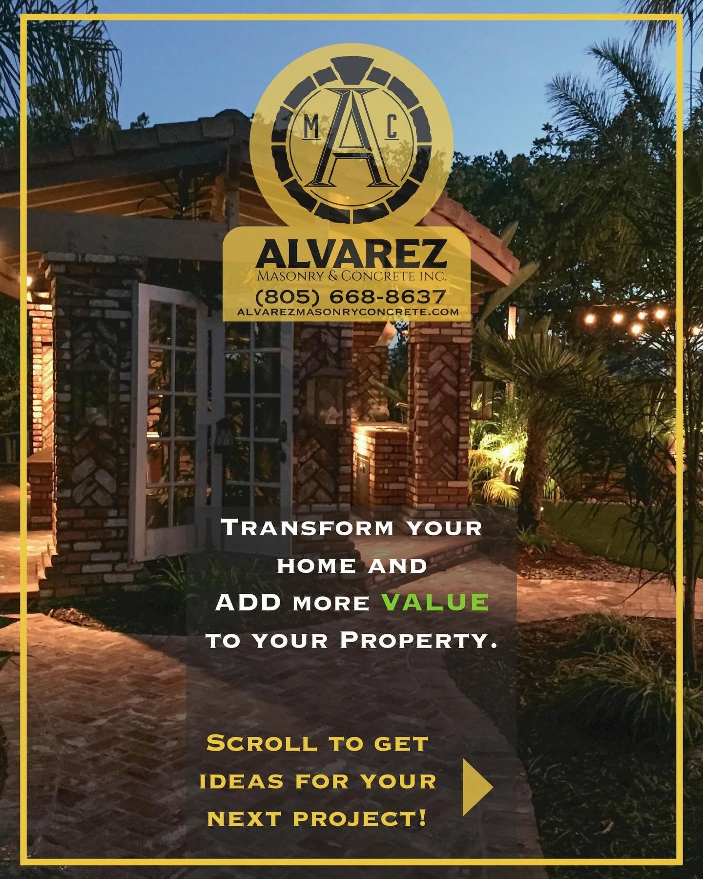 Want to upgrade your home? Scroll and get ideas to transform your backyard into a private getaway! Get building and start making memories. Check out our website for more ideas. #concrete #construction #concretecontractor #montecito