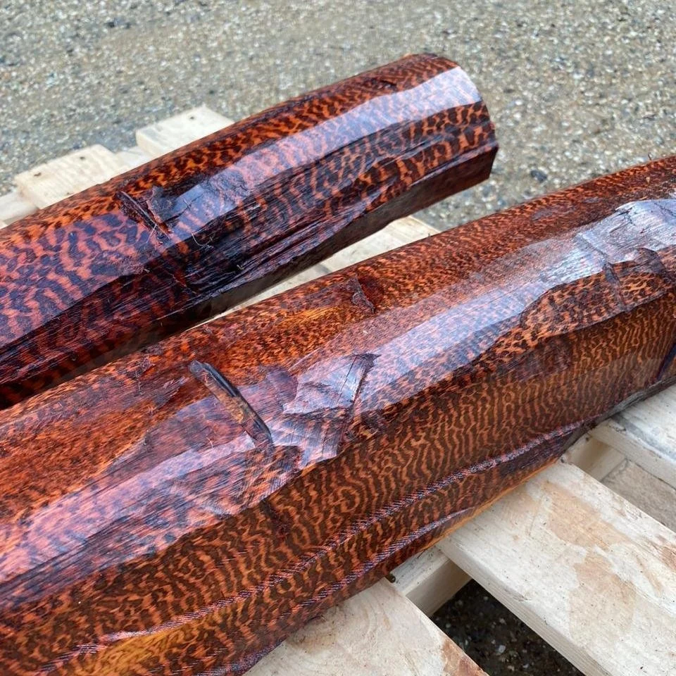 A grade snakewood logs