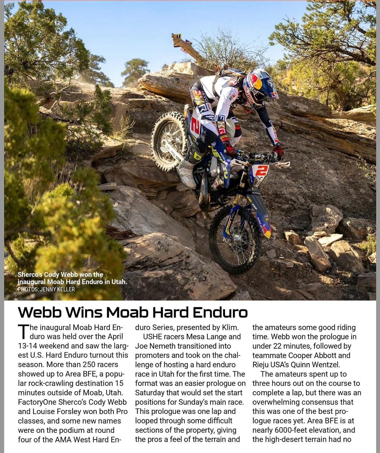 Cycle News write up! Thanks team! 

https://magazine.cyclenews.com/i/1519162-cycle-news-2024-issue-15-april-16/50?